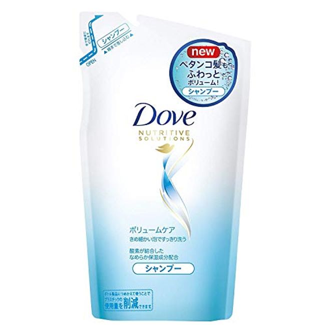 Dove Volume Care Shampoo Refill 12.3 oz (350 g) x 3 Pieces