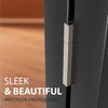 - Square Barrel Hinges with Square Corners, Stainless Steel Interior Door Hinge 