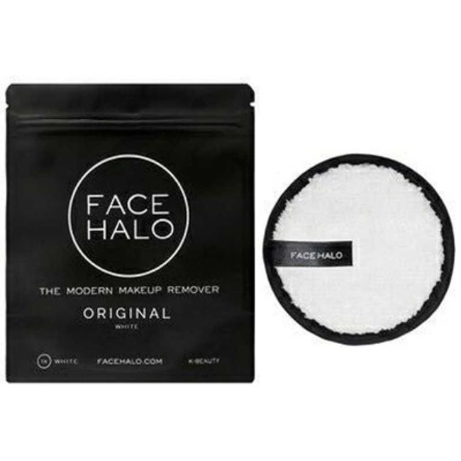 ■ Up to 1,000 yen OFF coupons available ■ [Genuine product] Face Halo Cleansing Pad Original WHITE 1 piece Removal of makeup with just water Face care that can be used repeatedly 200 times FACE HALO