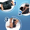 ActiveWrap Foot & Ankle Ice Pack Wrap for Heel, Arch, and Ankle Discomfort, Swelling, Soreness, and Injury Recovery – Reusable Hot & Cold Wrap with Adjustable Compression Straps, Small/Medium