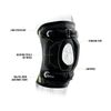 DonJoy Performance Dual-Pull Patella Stabilizer Knee Brace, Large