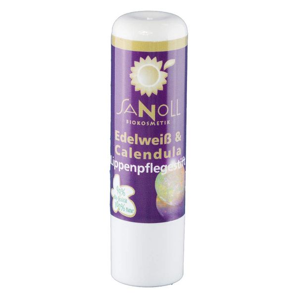 Sanoll Lip Balm Edelweiss Calendula, 4.5 ml
