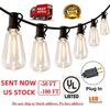 ST38 LED String Lights Edison Bulb String Christmas Decor Lamp Yard Patio Garden