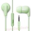 NEW Skullcandy Ink'd+ Wired Android Earbuds with Mic 3.5mm Green Sage Pastel