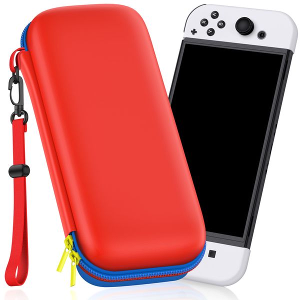 Switch Carrying Case Compatible with Nintendo Switch/Switch OLED Console, Hard Shell Protective for Nintendo Switch Case, Travel Cases Carrying Bag [NOT FOR SWITCH 2]
