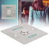 WGFOIP Push to Exit Button Switch, Stainless Steel Door Exit Release Button Access Control Lock System for Access Control