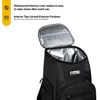 RTIC Lightweight Backpack Cooler, Black, 15 Can, Portable Insulated Bag, for Men& Women, Great for Day Trips, Picnics, Camping, Hiking, Beach, or Park