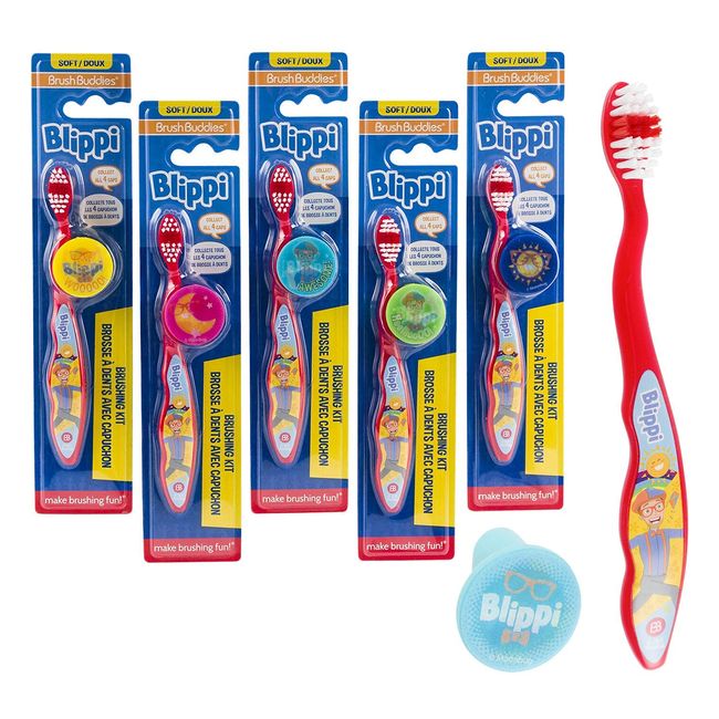 Brush Buddies Blippi Toothbrush (2 Pack)
