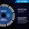 Mexco GPX15 115mm / 4.5" General Purpose Diamond Blade …