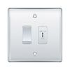 BG Polished Chrome 2 Gang EMG LTG Test Key Switch with 2 Way SP Switch