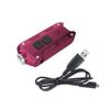 Nitecore TIP USB Rechargeable Keychain Light - 360 Lumens - Red w/USB Cable