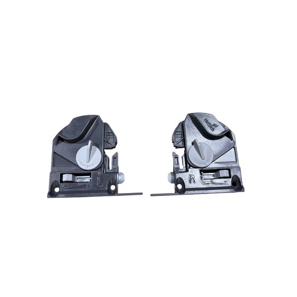 Hettich, 9218979, Quadro V6 4D Front Fixing Clip Set for 1/2" Material (10 Sets)