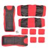 XtremeAuto® Illusion Universal Car Seat Covers (RED)