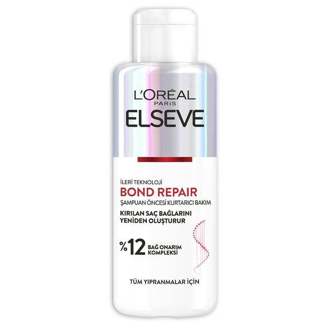 L'Oréal Paris Elseve Bond Repair Tüm Yıpranmalar için Saç Bağlarını Yeniden Oluşturan Şampuan Öncesi Kurtarıcı Bakım (200 ml)