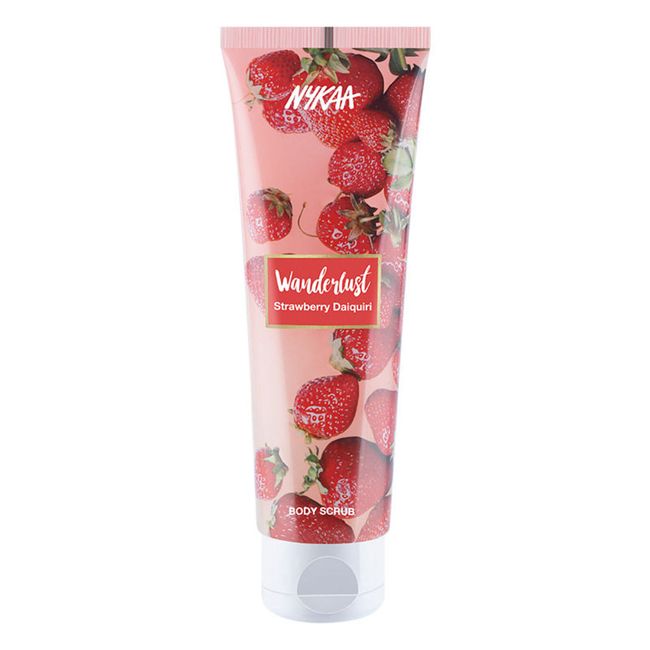 Nykaa Naturals Nykaa Wanderlust Body Scrub - Strawberry Daiquiri - 4.93 oz