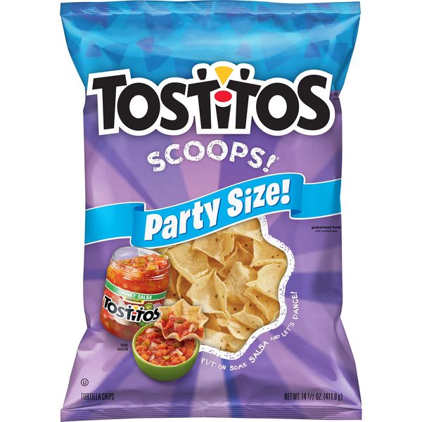 Tostitos Scoops, Tortilla Chips Party Size, 14.5 oz