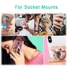 Pack of 12 3M Sticky Adhesive Replacement Compatible with Socket Mount Base VHB Sticker Pads for Collapsible Grip & Stand