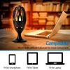 LED Flame Speaker Torch Atmosphere Outdoor Wireless Stereo Flickers Speakers US
