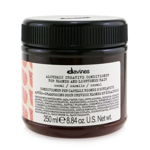 Davines Alchemic Creative Conditioner Coral 250 ml - Coral Colour Conditioner