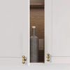 Coinkoly 10 Pack Champagne Bronze Cabinet Handles - Single Hole T Bar Drawer Knobs - Cupboard & Wardrobe Knobs UK0001
