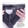 Shots Ouch Vibr Strapon Hipster ML Blk, Medium/Large