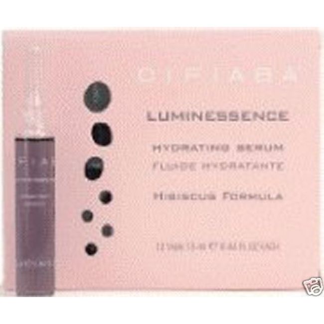 DIFIABA LUMINESSENCE HYDRATING SERUM BOX 12 PURPLE VIAL