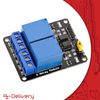 AZDelivery 2 Channel Relay Module DC 5V with Optocoupler Low-Level Trigger Relay Shield Board Compatible with Arduino and Raspberry Pi Including E-Book!