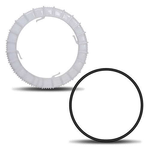 MINETPS 77144-04010 Fuel Pump Lock Ring Retainer w/Tank Seal LO190 Compatible with 2005-2023 Toyota Corolla, Land Cruiser, Matrix, Tacoma, Fuel Tank Lock Ring Replaces 7716947030 7716902050