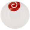 Hasamiyaki 42888 Small Oval with Brocade Swirl Pattern
