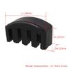 AKORD Rubber 4/4 Practice Mute for Cello - Black