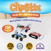 POPULAR PLAYTHINGS Clipstix Deluxe, 150 Pieces