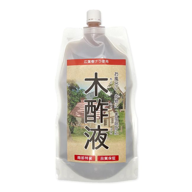 JEWA Japan Charcoal Kiln Wood Vinegar Liquid Association, Quality Assurance, Wood Vinegar Liquid, Made in Iwate Prefecture, Pouch Pack, 13.5 fl oz (400 ml)