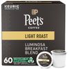 Peet's Coffee Luminosa Light Roast K-Cup Pods 60 Count