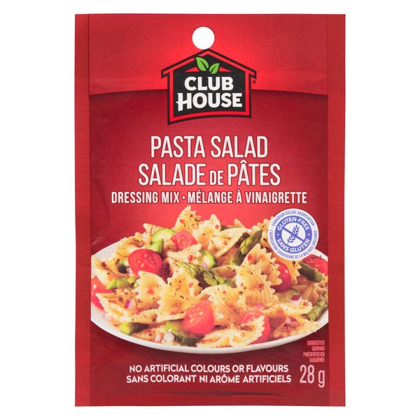 Club House, Pasta Salad Dressing Mix, 28g/1 oz., Imported from Canada)