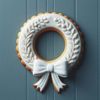 Wreath Christmas 4'' Cookie Cutter Metal