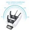 SOLOTREE PS5 Controller Charger Dock, Dual Charger, Fast Charging, USB Type-C, White