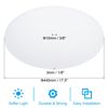 Lampshade Diffuser, 17.5" Diameter with 3/8" Center Hole Round Diffuser