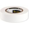 Scotch Vinyl Color Coding Electrical Tape 35, 1/2 in x 20 ft, White