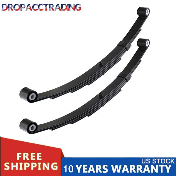 Trailer Leaf Spring 4 Leaf Double Eye 1750lbs  for 3500lbs Axle Pair 25-1/4 inch