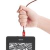 Micro USB Cable, Rampow Micro USB Cable (2M/Red) QC3.0 Rapid Charging Cable, High Speed Data Transfer, Supports PS4 Controller, Supports Many Android Smartphones, Android Charging Cable, USB Cable