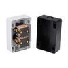 uxcell Push Button Switch Station PG13.5 Cable Gland Instant Green Switch Emergency Stop 440V 10A
