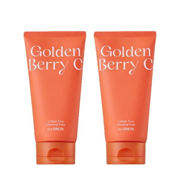 The Saem Urban Eco Golden Berry Sea Cleansing Foam 150ml x 2 N10596lI