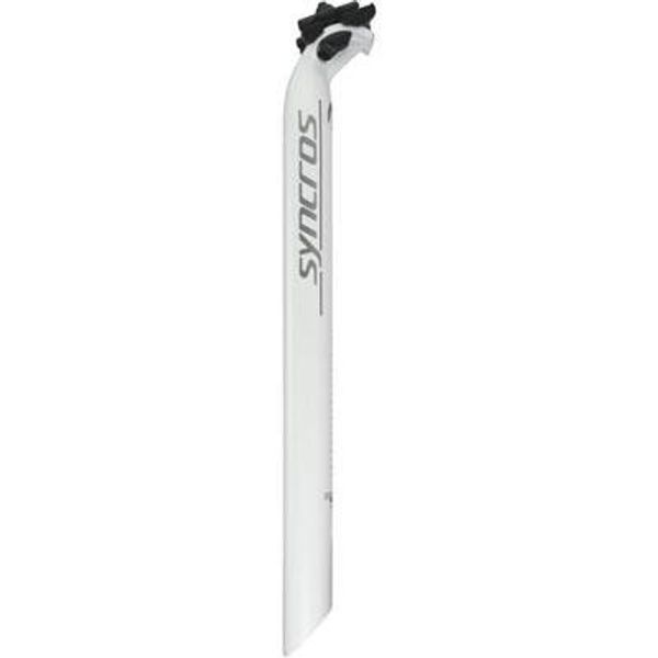 Syncros FL1.5 Road Bicycle Offset Seatpost - 228383 (White - 400 x 34.9)