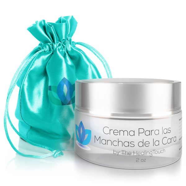 Healing Touch Crema: Elimina Manchas Obscuras, Acne, Sol, Edad y Arrugas - Humectante Facial Antiarrugas (2 oz)