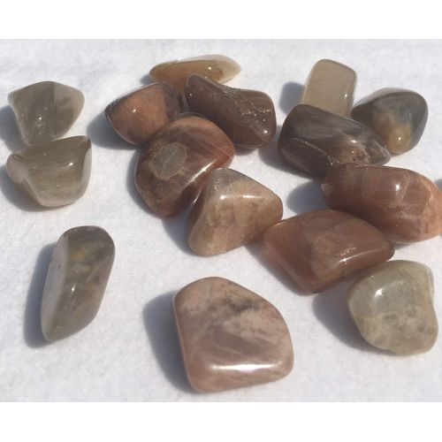 1 Pc Moonstone Medium Crystal Tumbled Stone