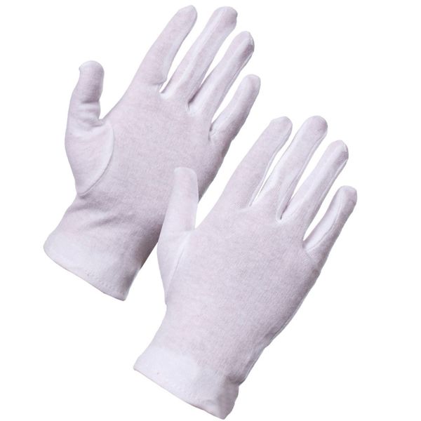 Pair Of Medium Medisure 100% Cotton Medical Gloves - Dry Skin/Eczema Moisturising Hand Gloves