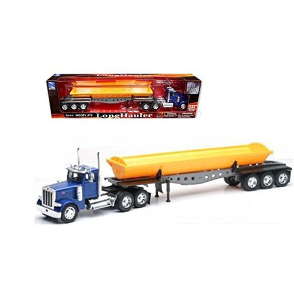 NewRay SS-10553 1: 32 Peterbilt Model 379 Dump Truck, Yellow