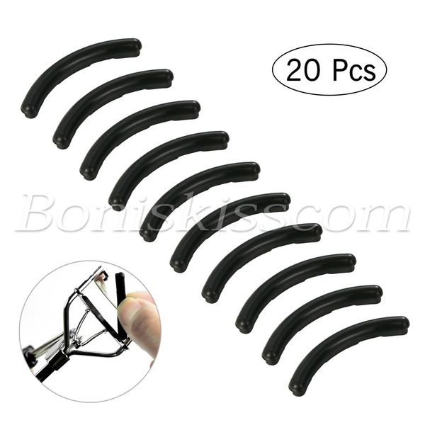 20X Beauty Eyelash Curler Silicone Rubber Refill Pad Replacement Set Makeup Tool