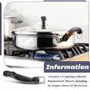 YAQINGMY P08-031 Saucepan Handle Replacement (Short) Compatible with Farber-Ware Sauce Pan