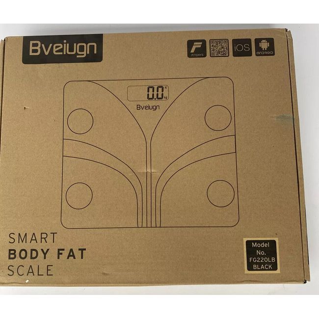 Scales for Body Weight, Bveiugn Digital Bathroom Wireless Fat